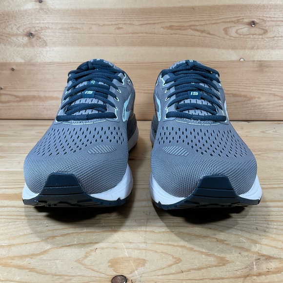Brooks Addiction GTS 15 Running Shoes Women’s 9 B Gray Navy White 1203521B099 - Picture 5 of 9